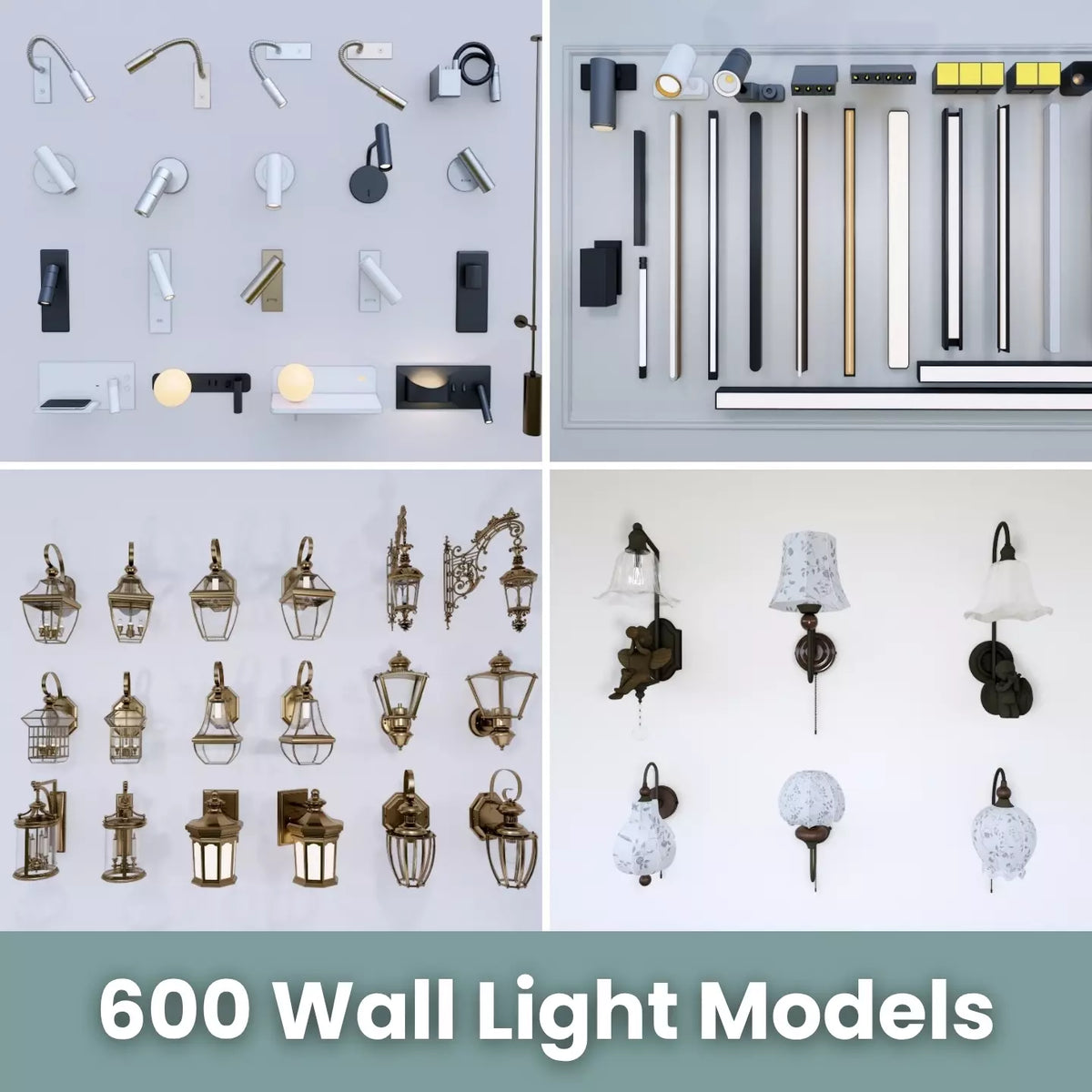 3,000+ SketchUp Lighting Models