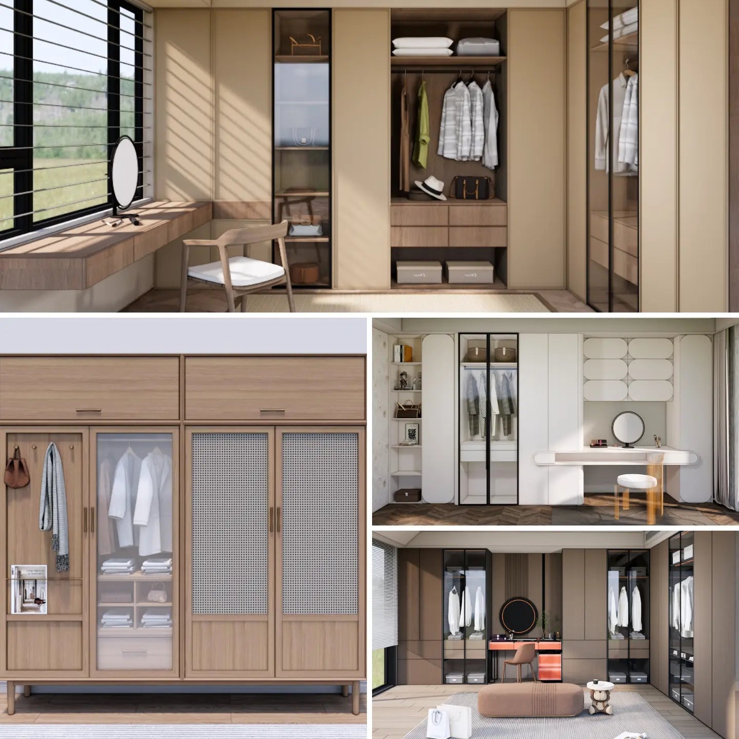 550+ SketchUp Wardrobe Models