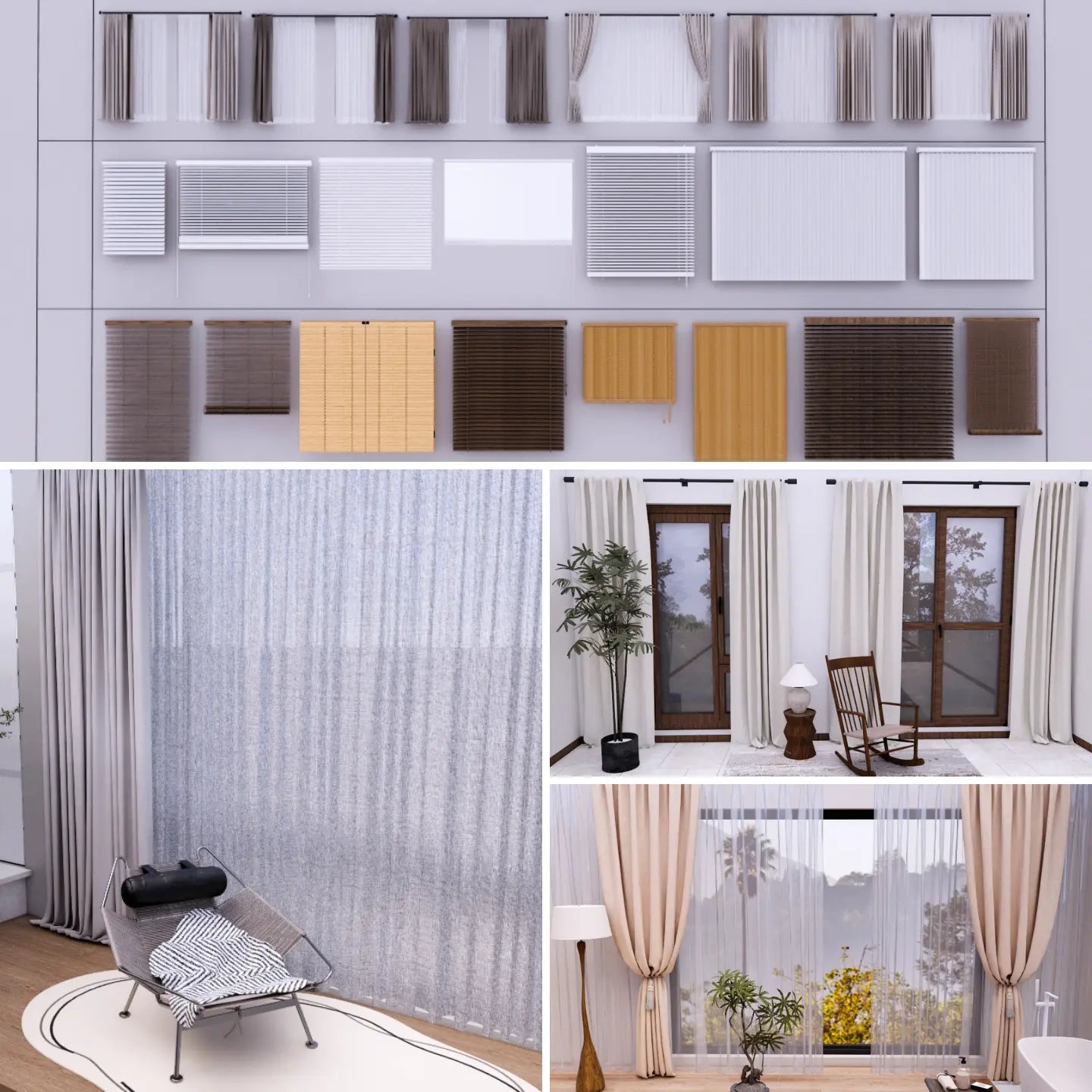 1,500+ SketchUp Curtain Models