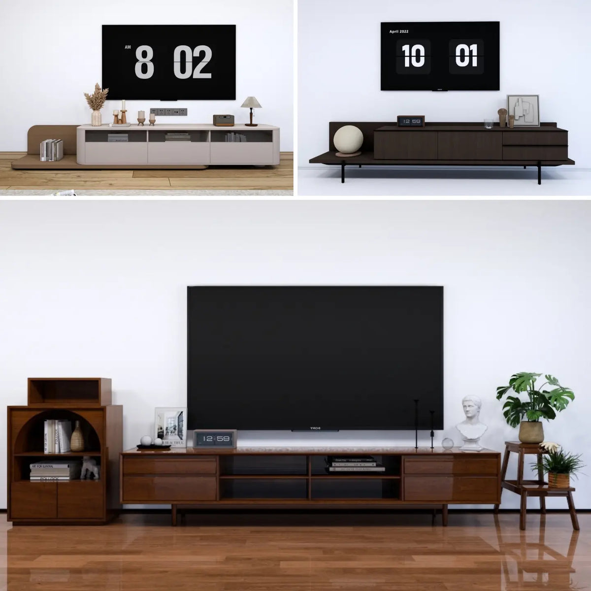 120 SketchUp TV Cabinet Models