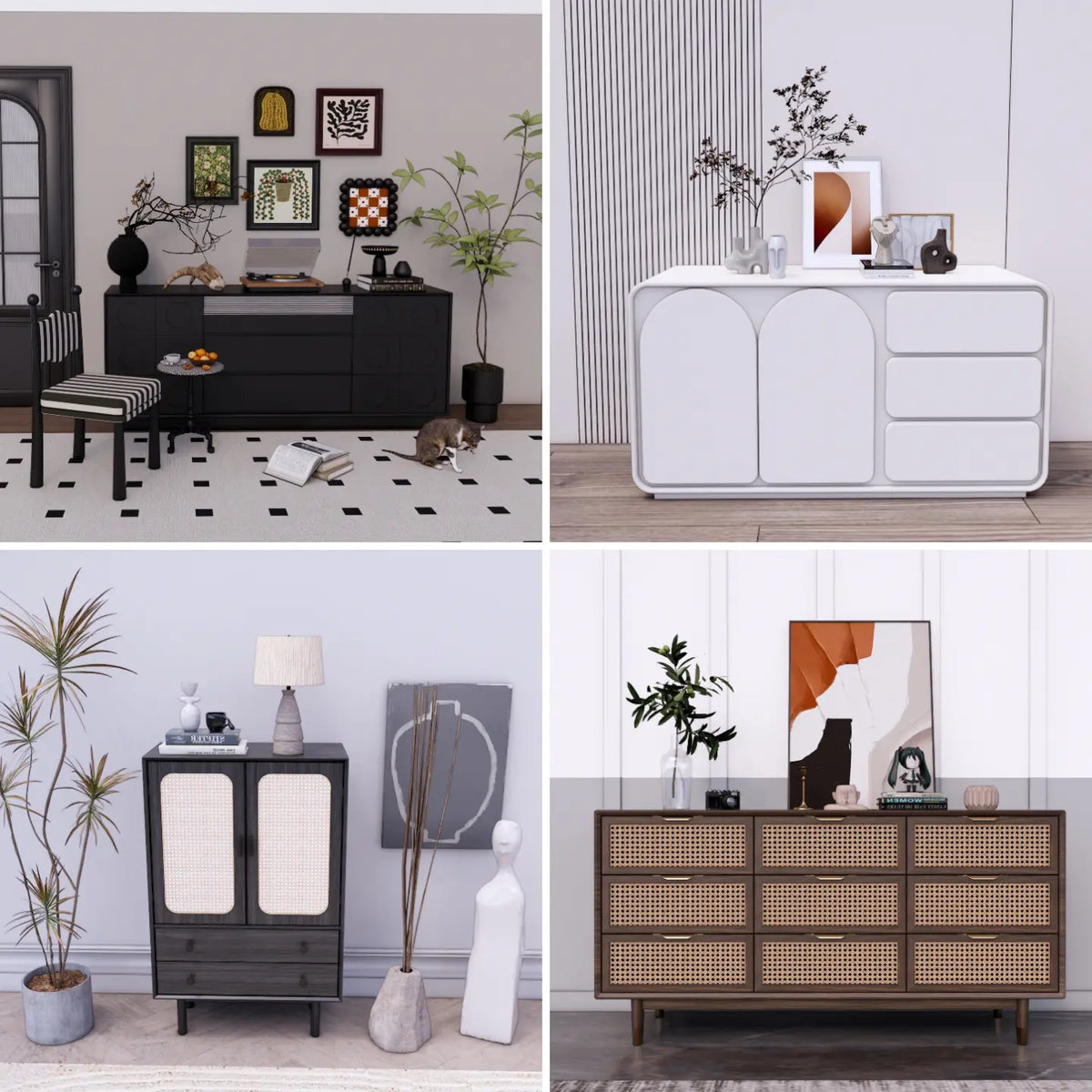 78 SketchUp Sideboard Models