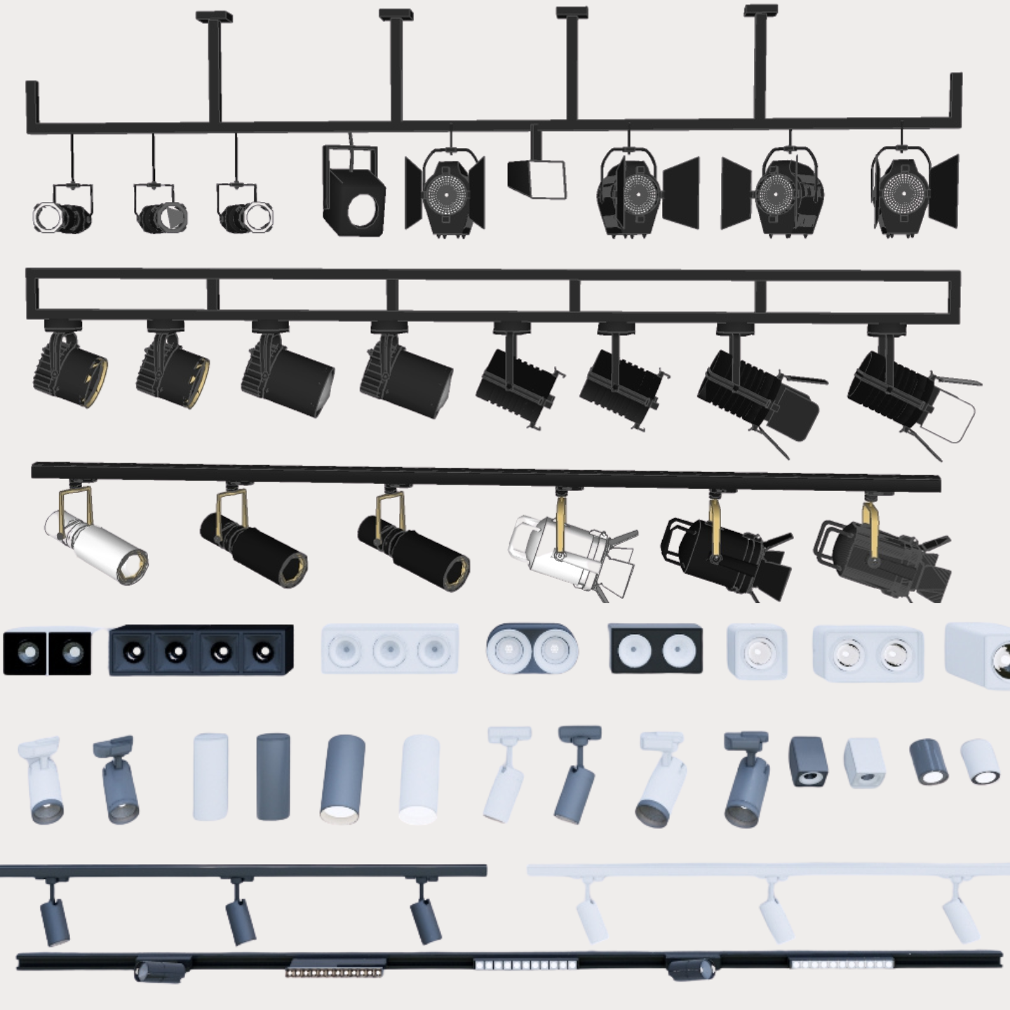 3,000+ SketchUp Lighting Models