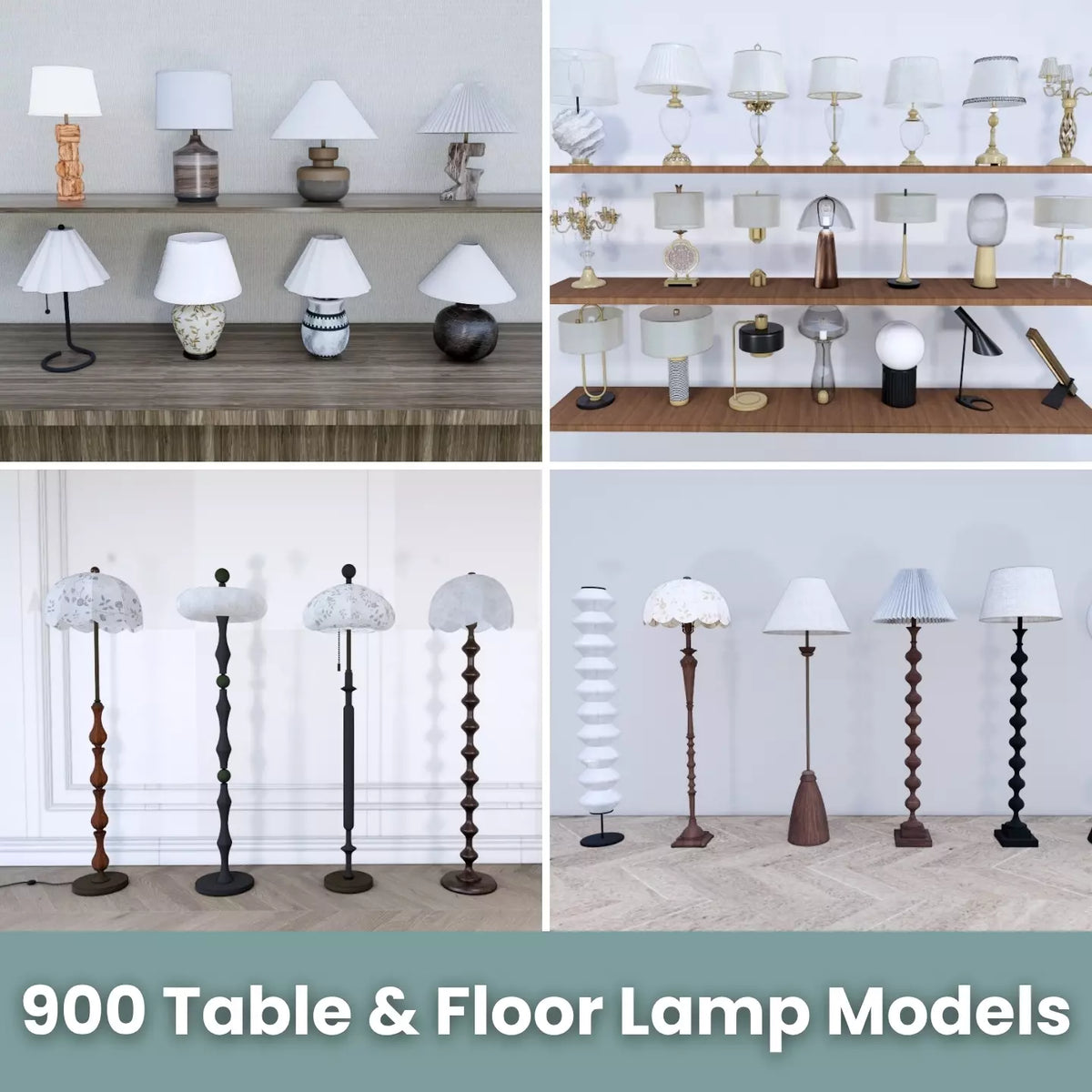3,000+ SketchUp Lighting Models