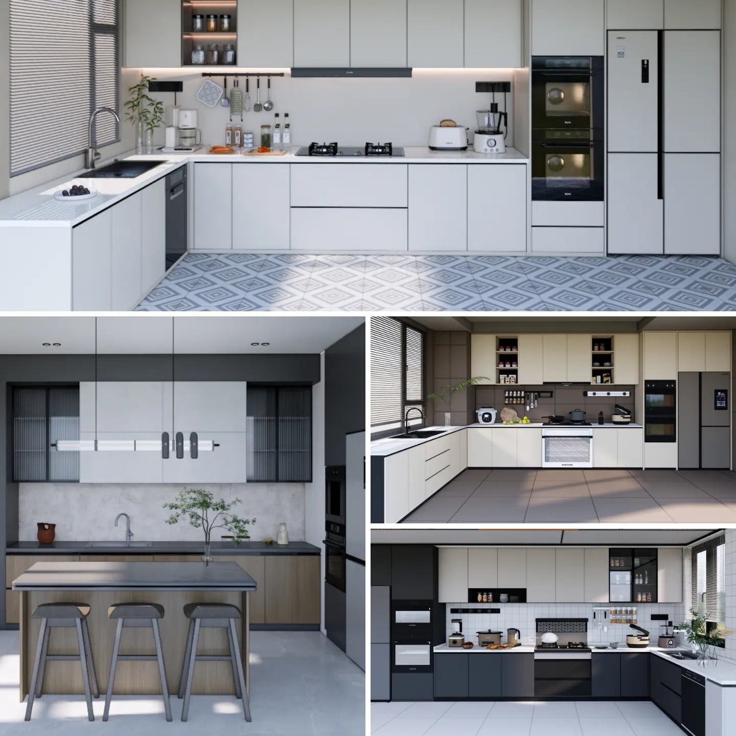 650+ SketchUp Kitchen Design Models