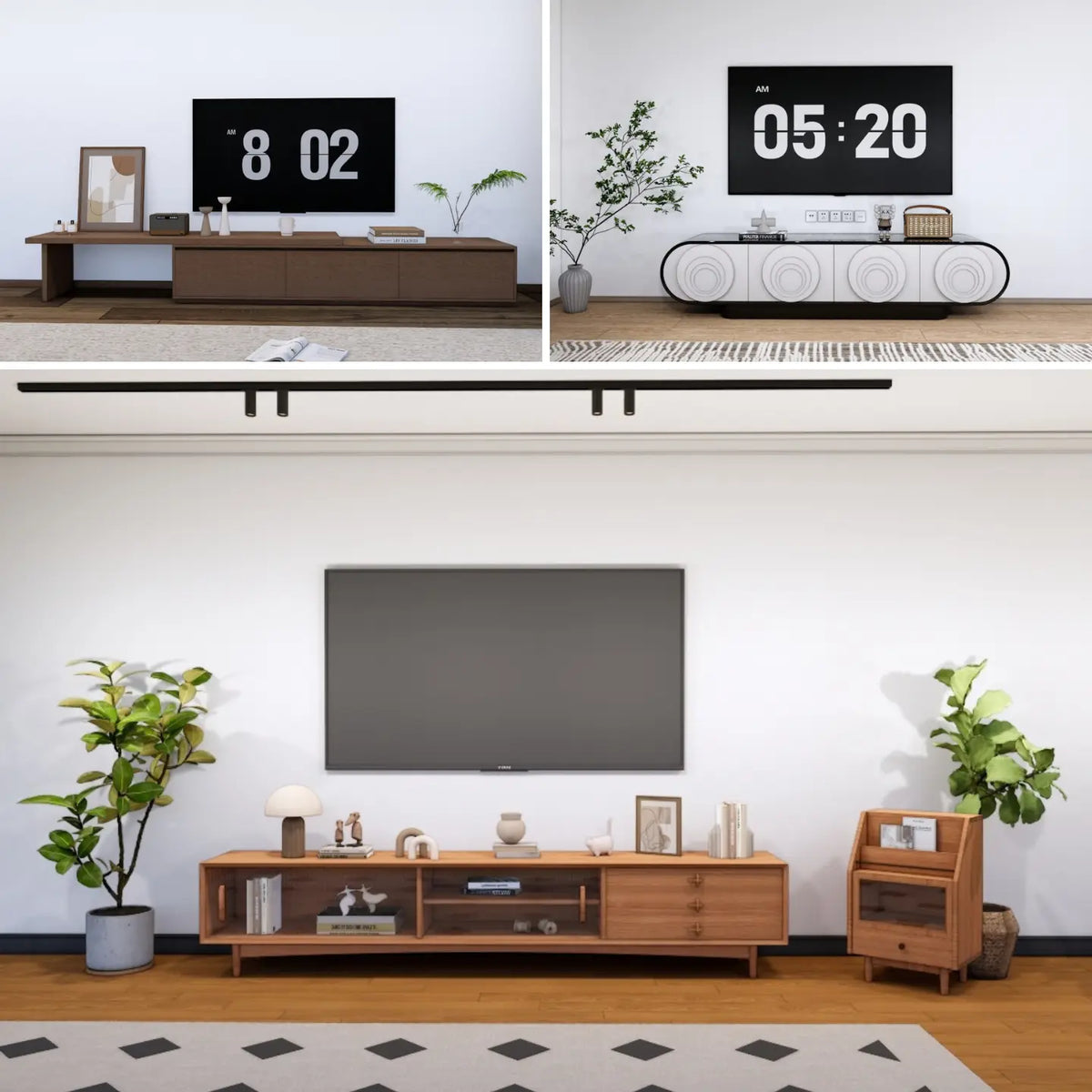 120 SketchUp TV Cabinet Models