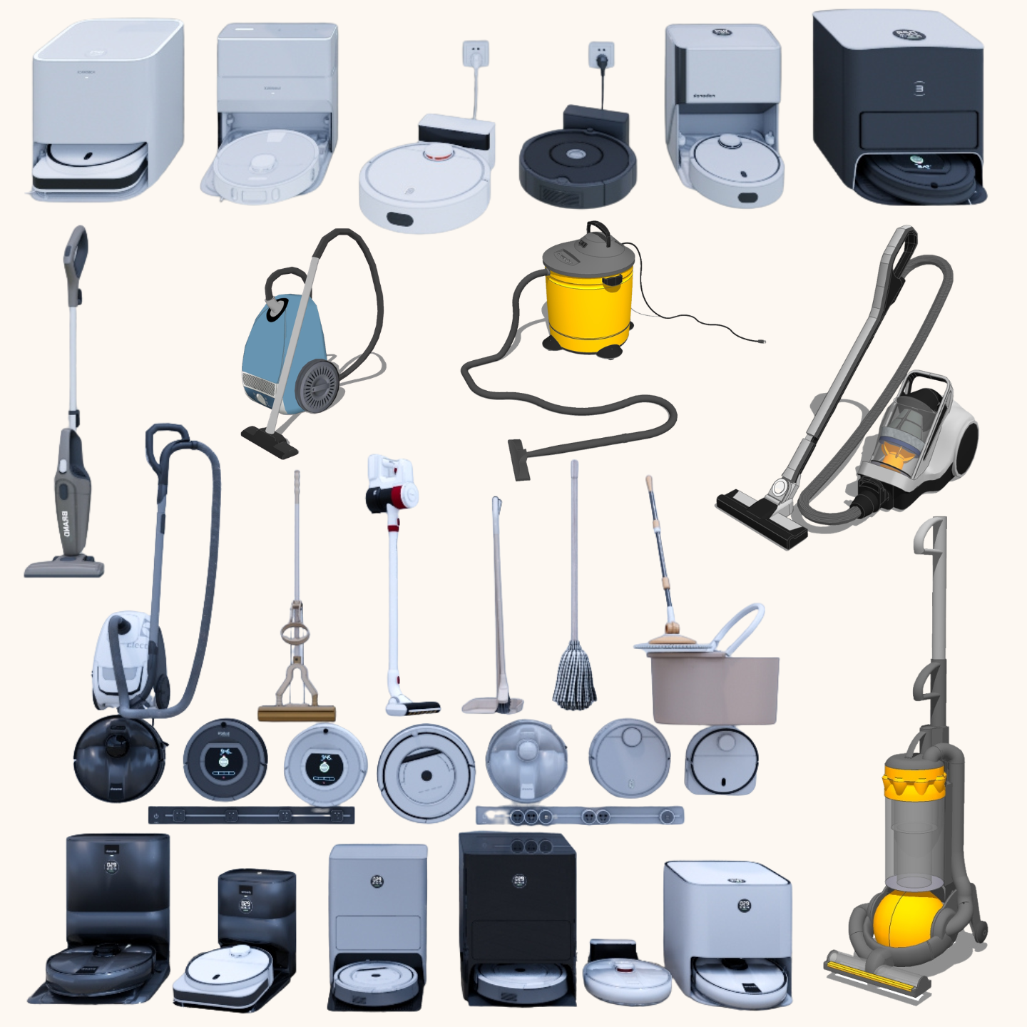 2,000+ SketchUp Home Appliance Models
