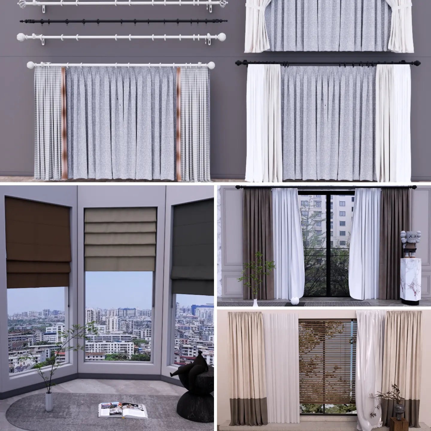 1,500+ SketchUp Curtain Models