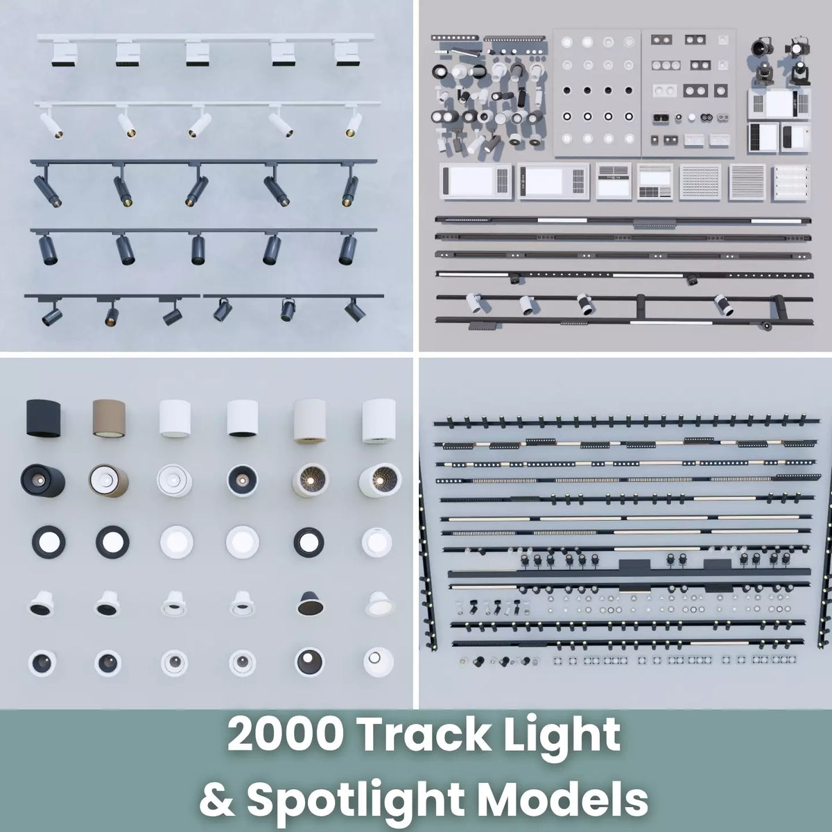3,000+ SketchUp Lighting Models